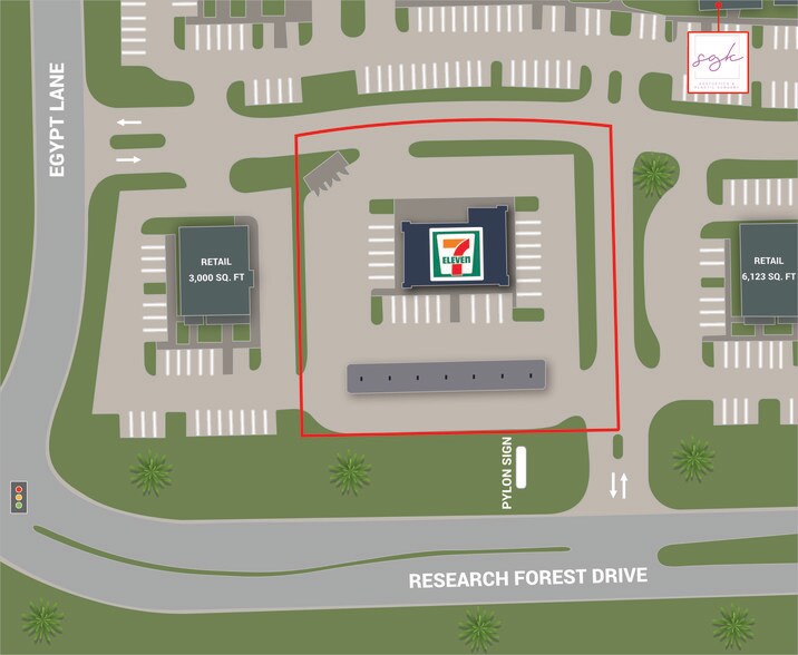 More Photos Of 10080 Research Forest Dr, The Woodlands Convenience Store For Sale