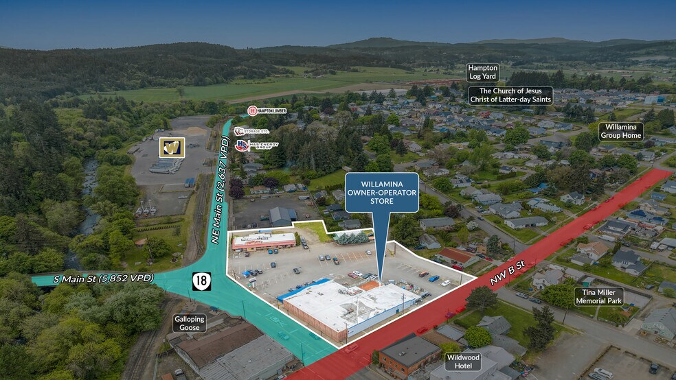 More Photos Of 112 NE Main St, Willamina Freestanding For Sale
