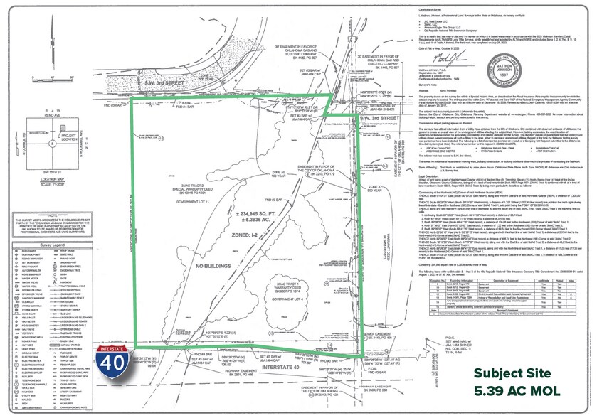 More Photos Of I-40 & S Rockwell, Oklahoma City Land For Sale