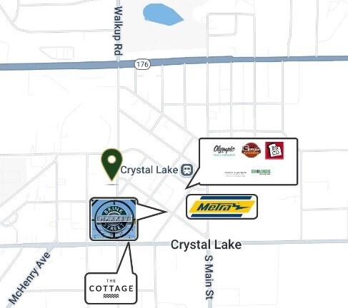 More Photos Of 108 N Walkup Ave, Crystal Lake Office For Sale