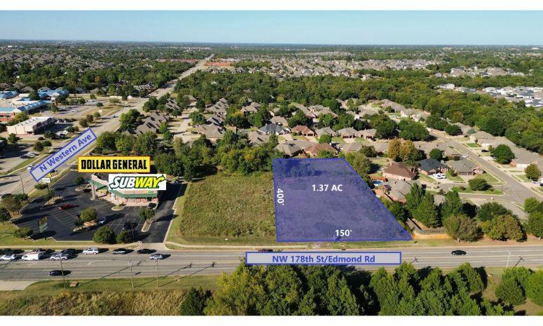 More Photos Of NW 178th & N Western Ave, Edmond Land For Lease