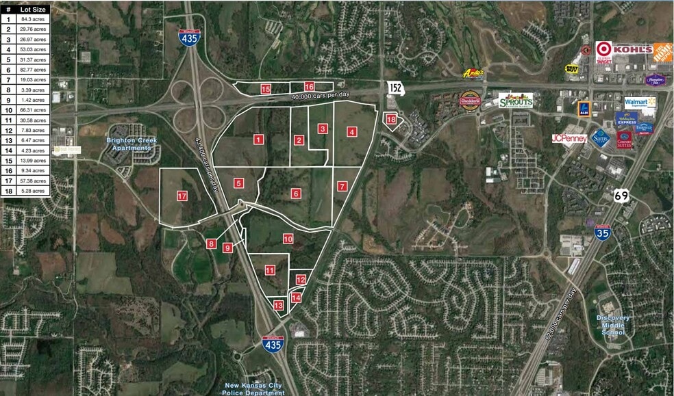 More Photos Of I-435 Hwy @ 152 Highway, Kansas City Land For Sale