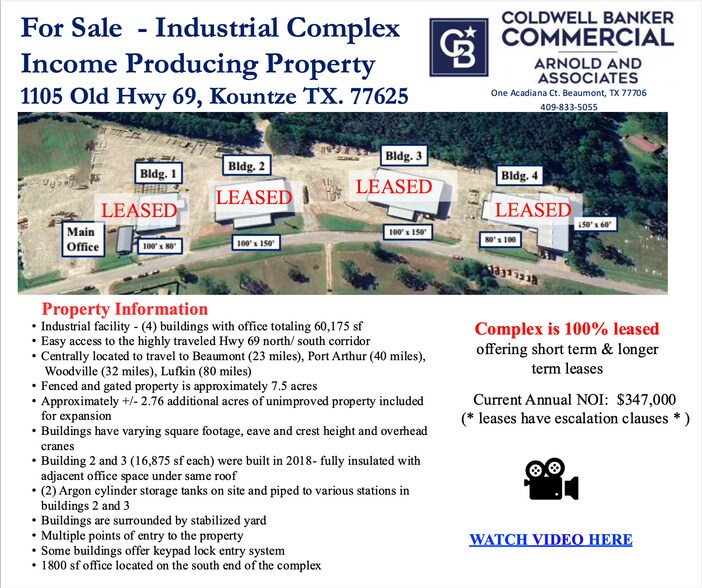 Primary Photo Of 1105 Old 69 hwy, Kountze Warehouse For Sale