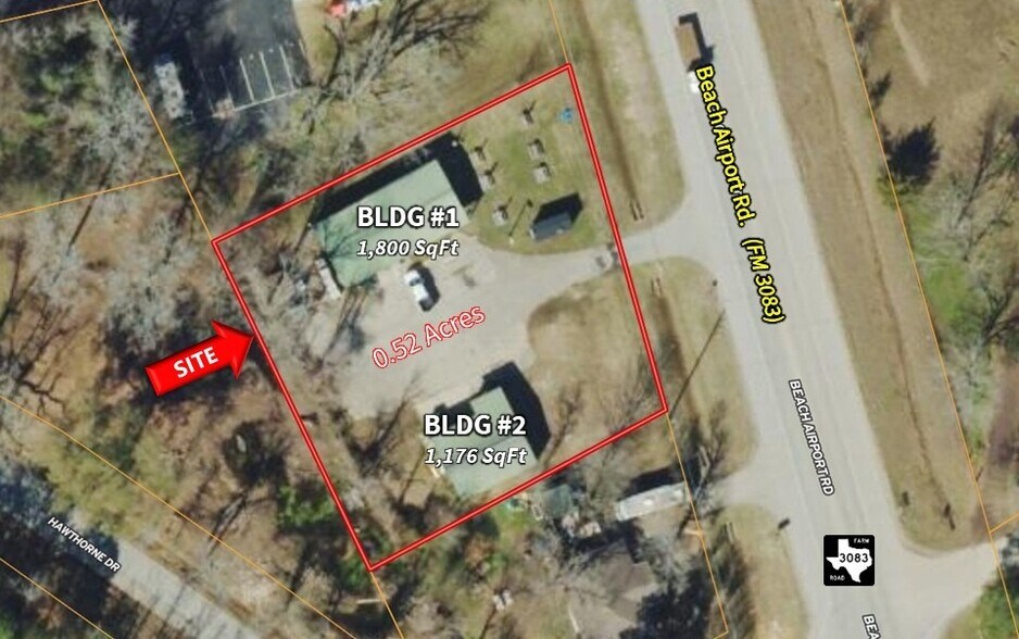 More Photos Of 1303 Beach Airport Rd, Conroe Warehouse For Sale