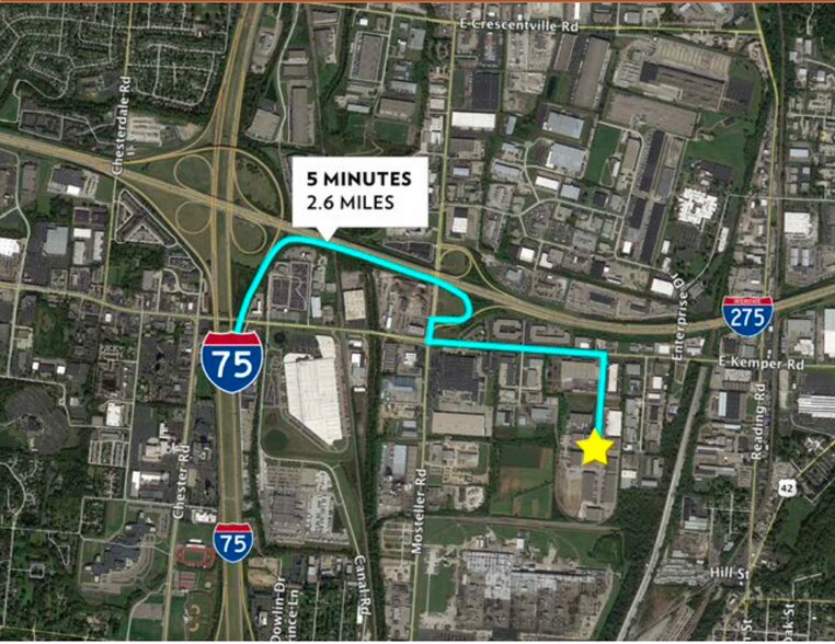 More Photos Of 3023 E Kemper Rd, Cincinnati Warehouse For Lease