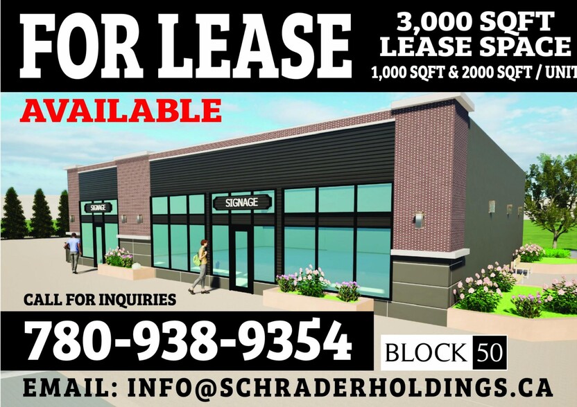 Primary Photo Of 4907 50th Ave ave, Leduc Storefront For Lease