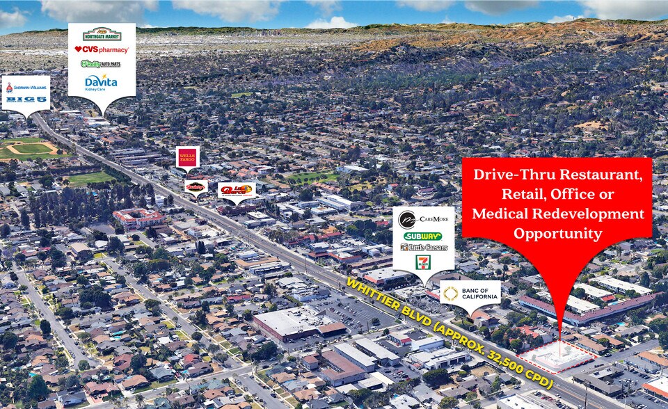 Primary Photo Of 541 E Whittier Blvd, La Habra Land For Lease