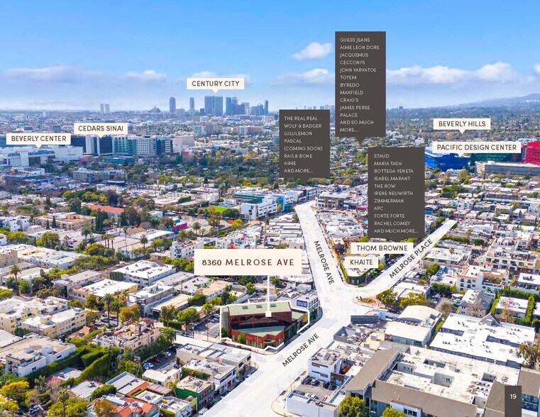 More Photos Of 8360 Melrose Ave, Los Angeles Storefront Retail Office For Sale
