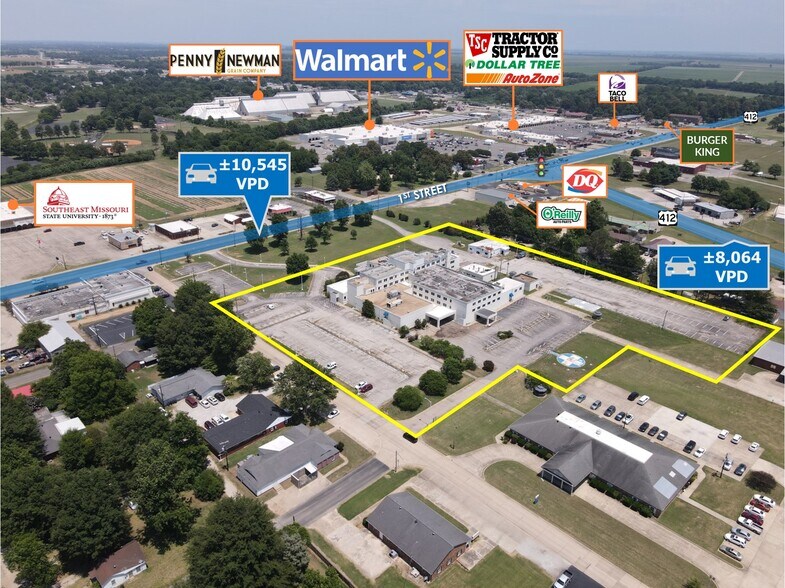 More Photos Of 1301 1st St, Kennett Hospital For Lease