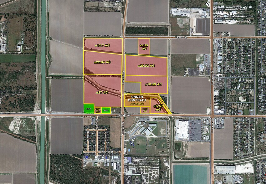 Primary Photo Of 00 East Dicker Road Rd, Hidalgo Land For Sale