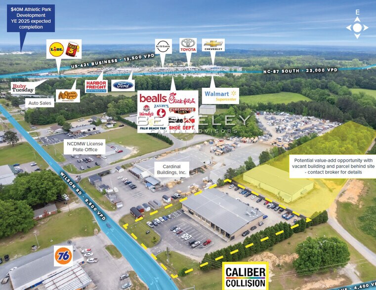 More Photos Of 409 Wilson Rd, Sanford Auto Repair For Sale