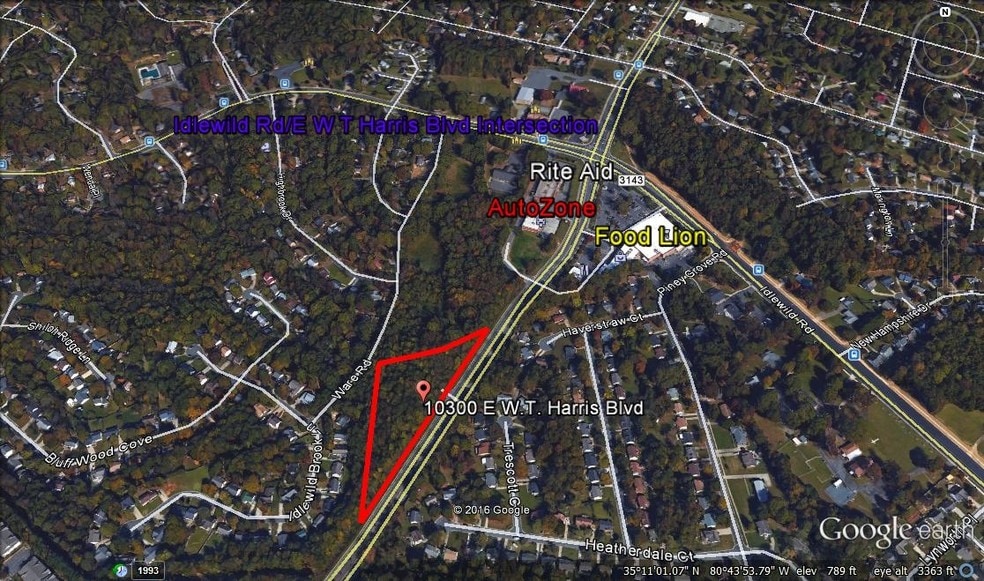 More Photos Of 10300 E WT Harris Blvd, Charlotte Land For Sale