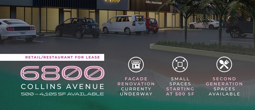 More Photos Of 6782-6804 Collins Ave, Miami Beach Unknown For Lease