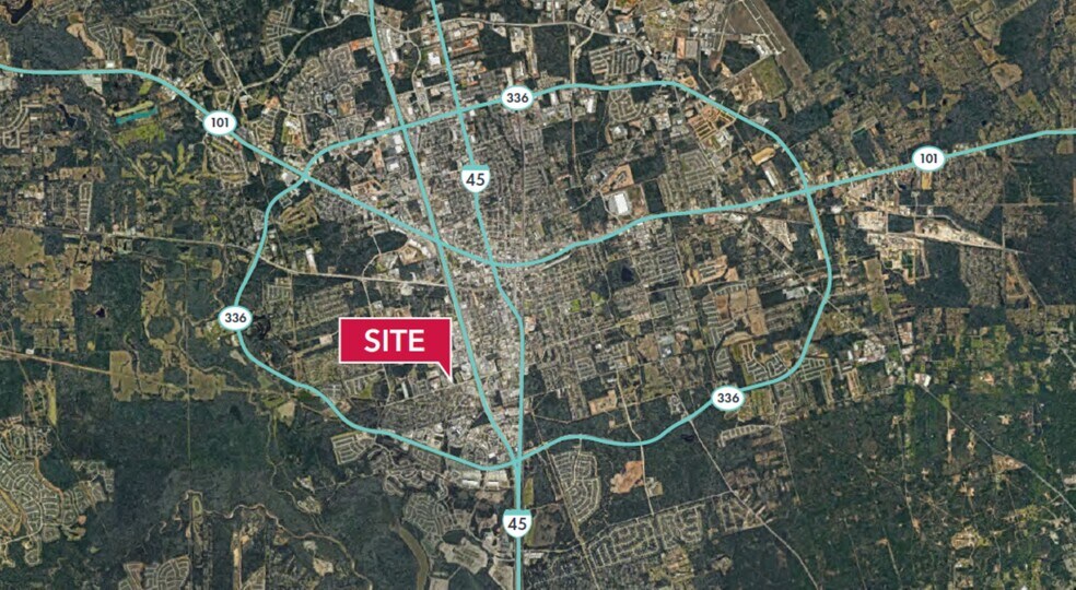 More Photos Of 806 Gladstell St, Conroe Industrial For Lease