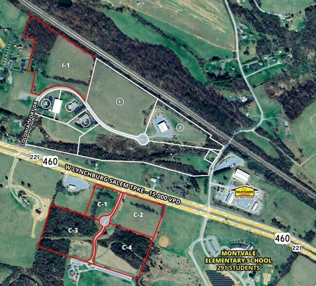 Primary Photo Of Colonial Fort Drive and W. Lynchburg Salem Turnpike, Montvale Land For Sale