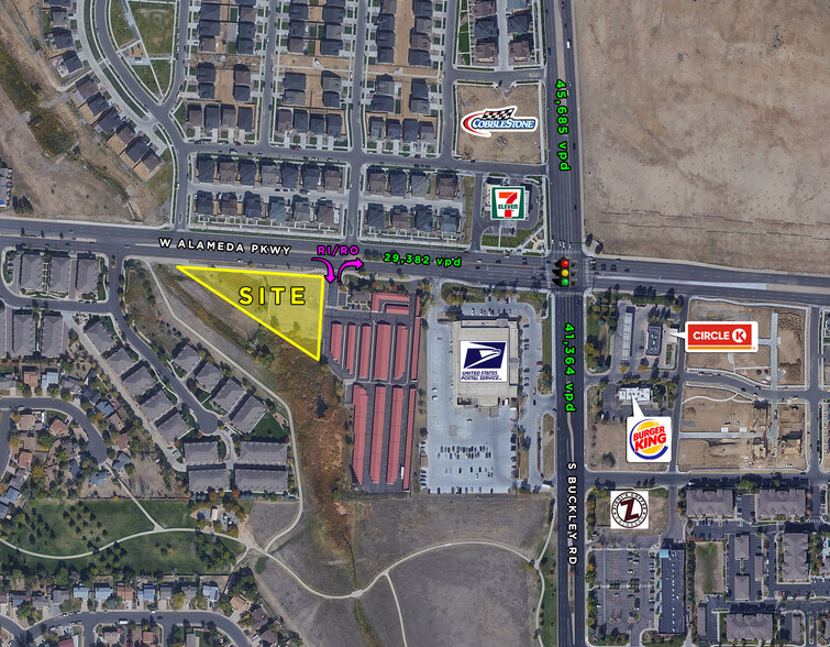 Primary Photo Of E Alameda Rd @ S Buckley Rd, Aurora Land For Sale