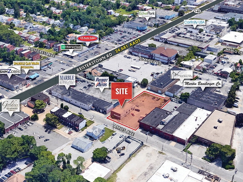 More Photos Of 4105 Amos Ave, Baltimore Auto Repair For Sale