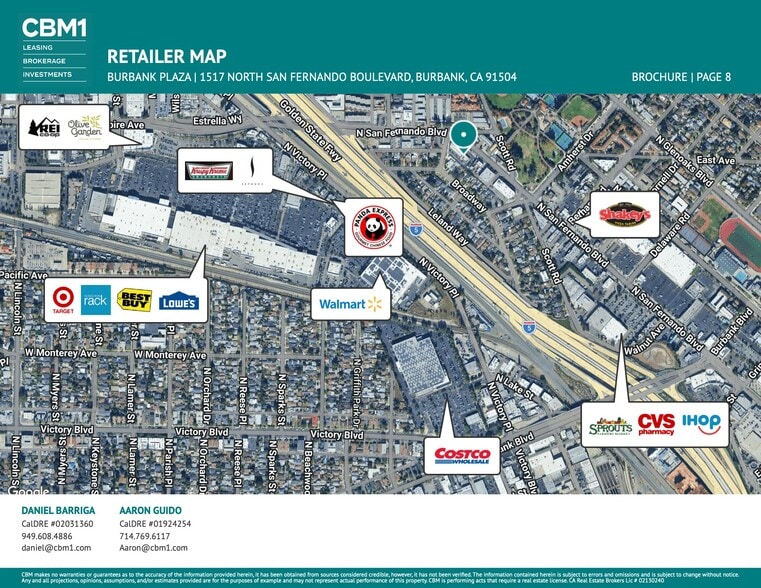 More Photos Of 1513-1527 N San Fernando Blvd, Burbank Storefront Retail Office For Lease