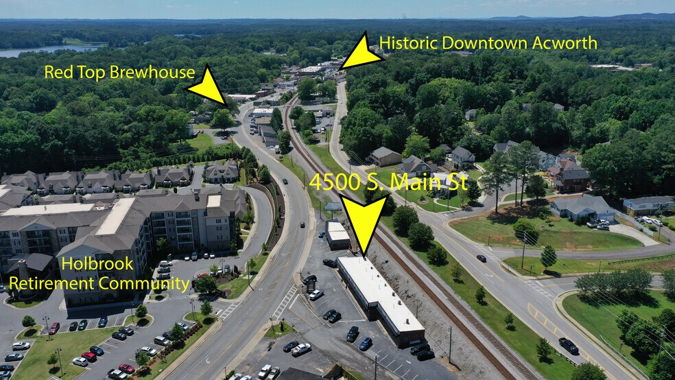More Photos Of 4500 S Main St, Acworth Storefront For Lease