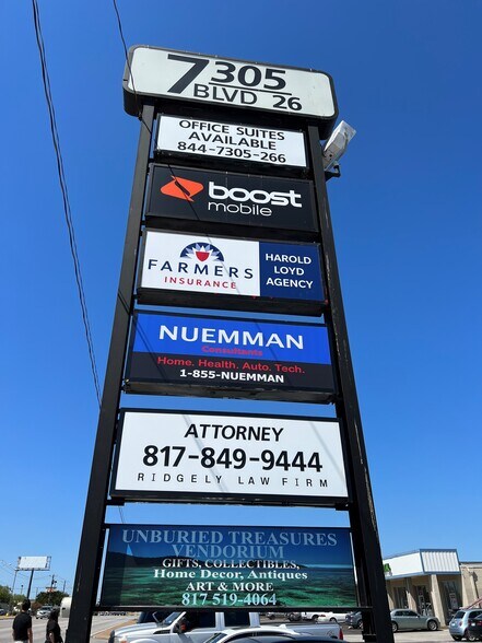 More Photos Of 7305 Boulevard 26, North Richland Hills Storefront Retail Office For Lease