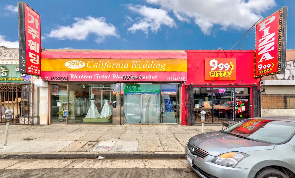 Primary Photo Of 119-123 S Western Ave, Los Angeles Storefront Retail Residential For Lease