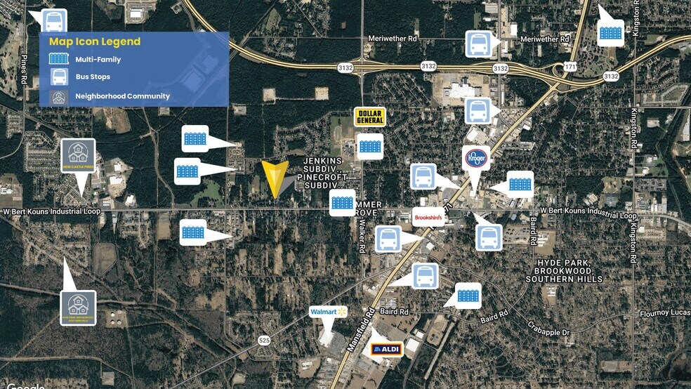 More Photos Of 3435 Cedar Creek Dr, Shreveport Land For Sale