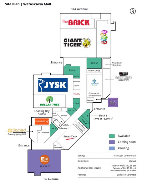 More Photos Of 3725 56 St, Wetaskiwin General Retail For Lease