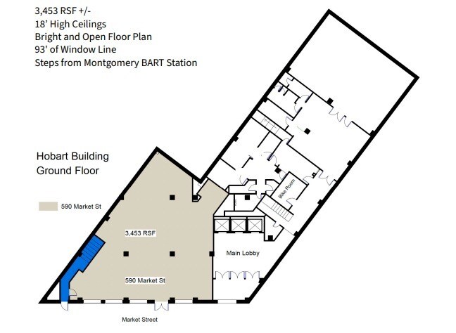 More Photos Of 582-590 Market St, San Francisco Office For Lease