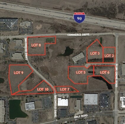 Primary Photo Of N Roselle Rd & Basswood Rd, Schaumburg Land For Sale