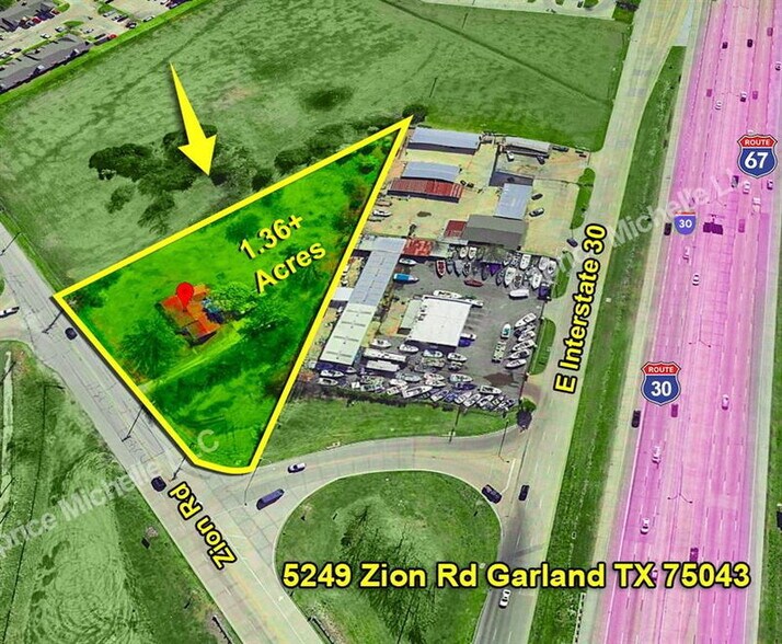 Primary Photo Of 5249 Zion Rd, Garland Land For Sale