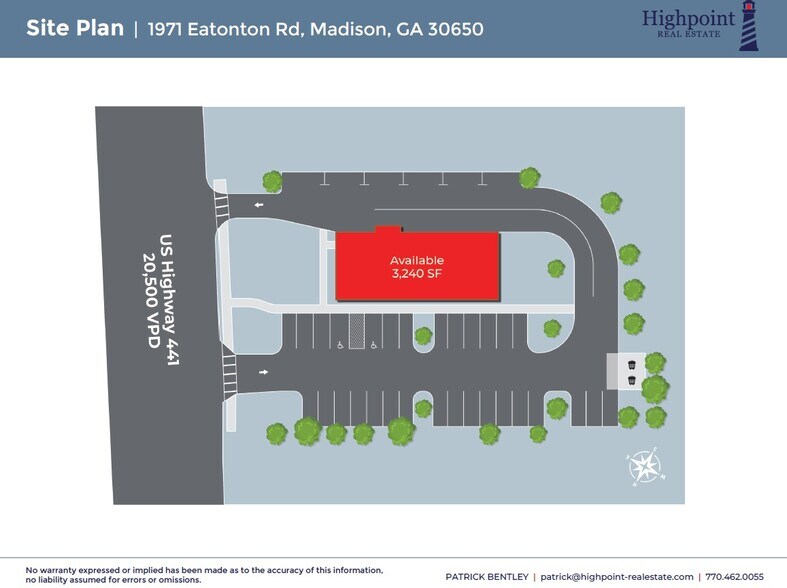 More Photos Of 1971 Eatonton Rd, Madison Fast Food For Lease