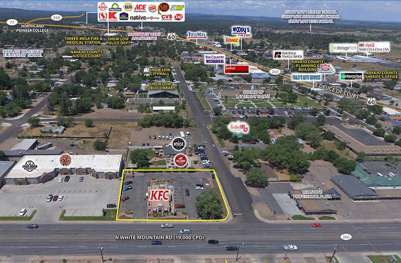 More Photos Of 180 N White Mountain Rd, Show Low Fast Food For Sale