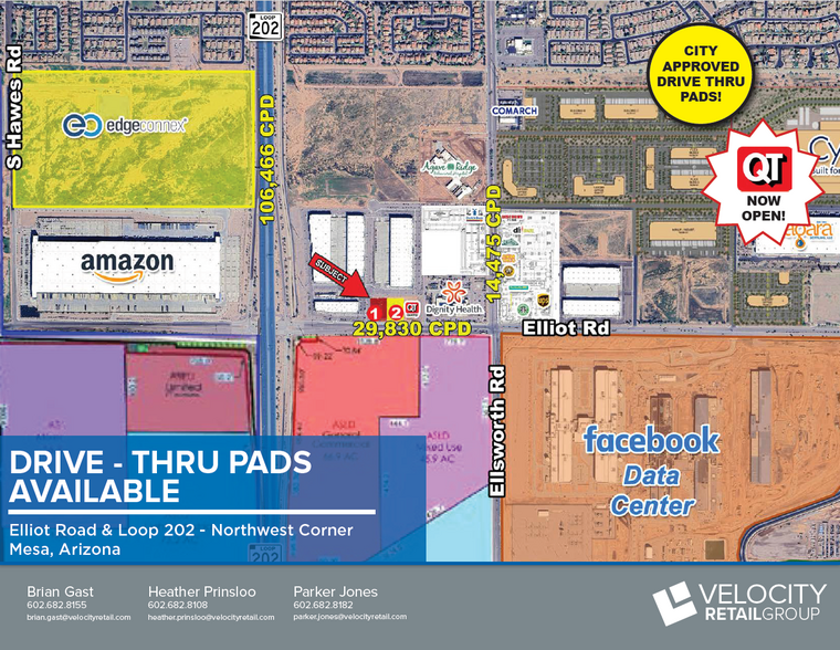 Primary Photo Of 9014 Elliot Road, Mesa Land For Lease