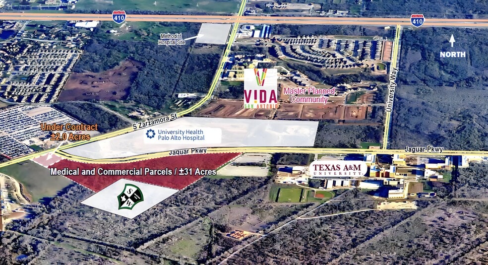 Primary Photo Of Loop 410 @ S Zarzamora St & Pleasanton Rd, San Antonio Land For Sale