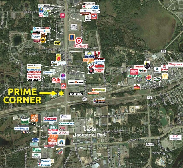 More Photos Of Hwy 210 / 371, Baxter Land For Sale