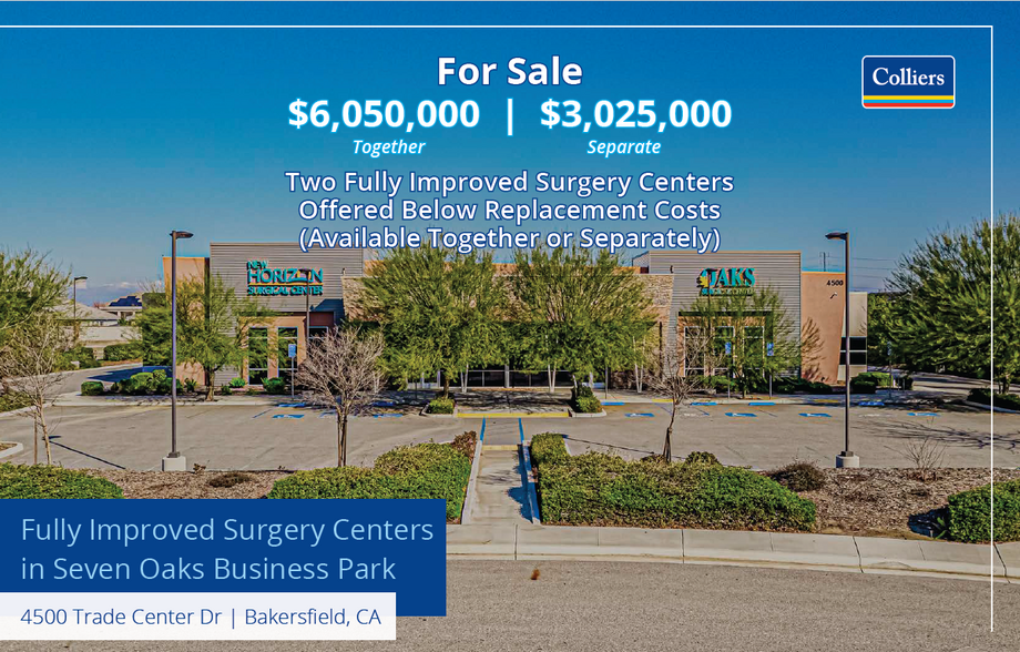 Primary Photo Of 4500 Trade Center Ct, Bakersfield Medical For Sale