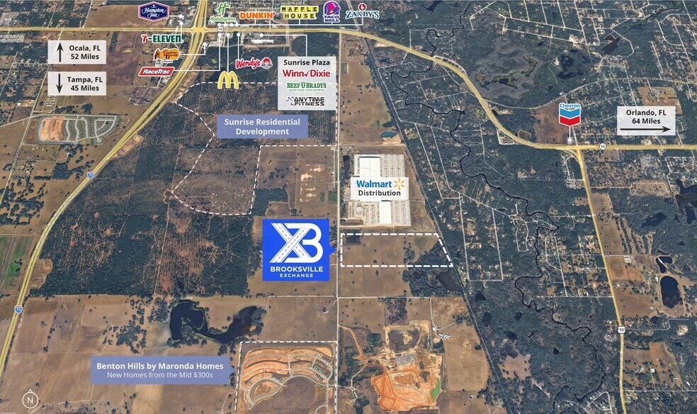 More Photos Of SR 50 & Kettering Rd, Brooksville Industrial For Sale