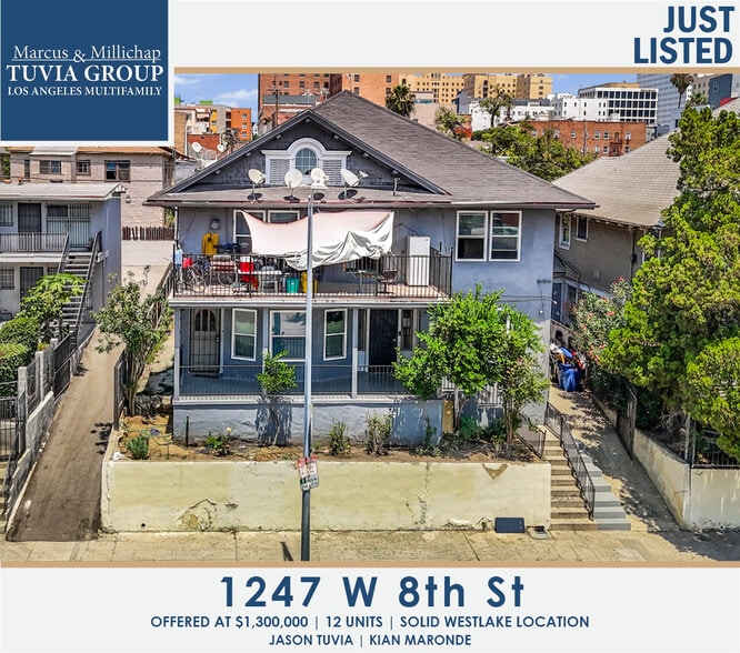 Primary Photo Of 1247 W 8th St, Los Angeles Apartments For Sale