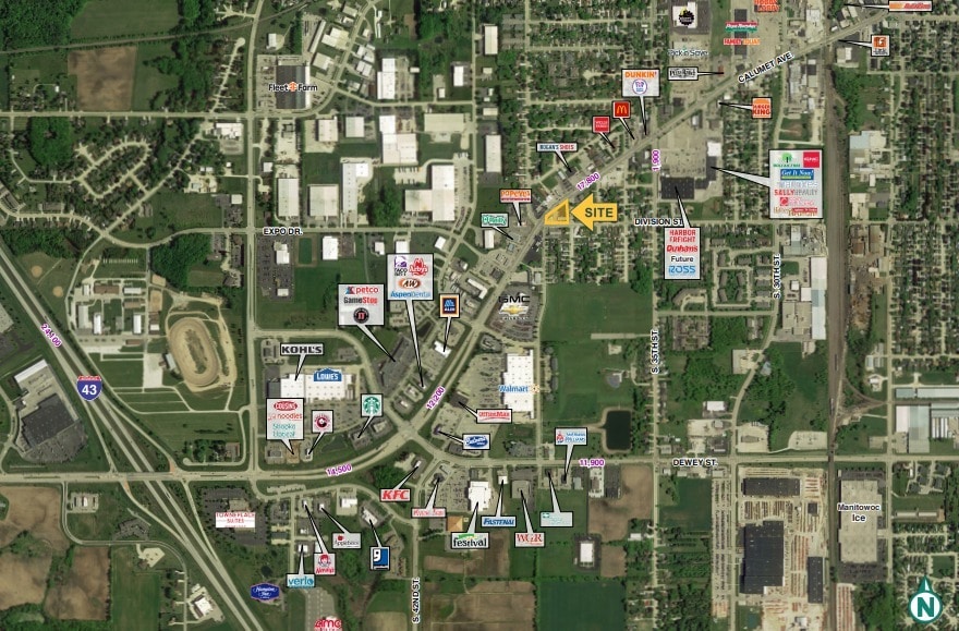 Primary Photo Of 3601 Calumet Ave, Manitowoc Carwash For Lease