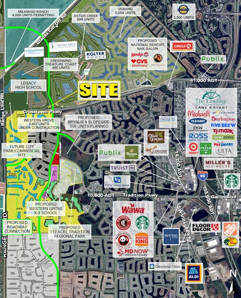 More Photos Of 0 Crosstown Parkway, Port Saint Lucie Land For Lease