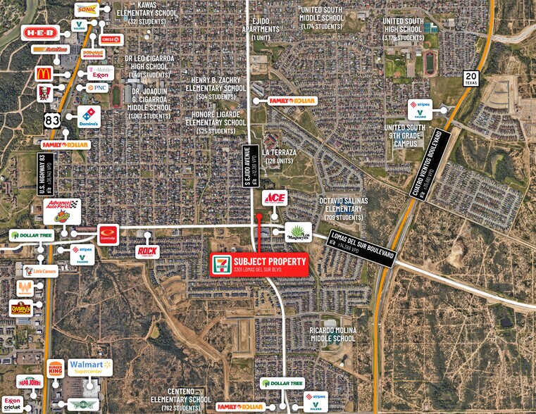 More Photos Of 3301 Lomas Del Sur Boulevard, Laredo Convenience Store For Sale