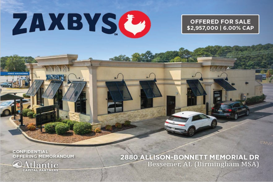 Primary Photo Of 2880 Allison Bonnett Memorial Dr, Hueytown Fast Food For Sale