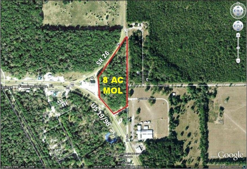 Primary Photo Of SR 26 @ Countyline Road, Fanning Springs Land For Sale