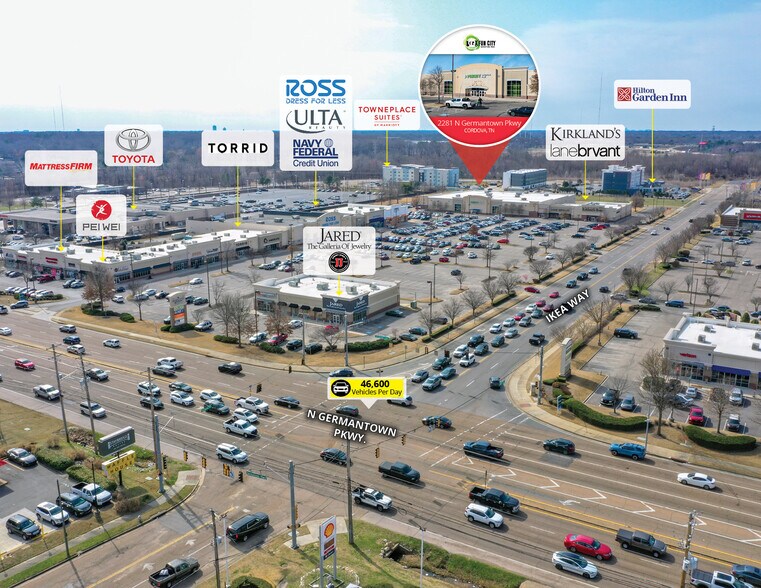 More Photos Of 2281 N Germantown Pky, Cordova Storefront For Sale