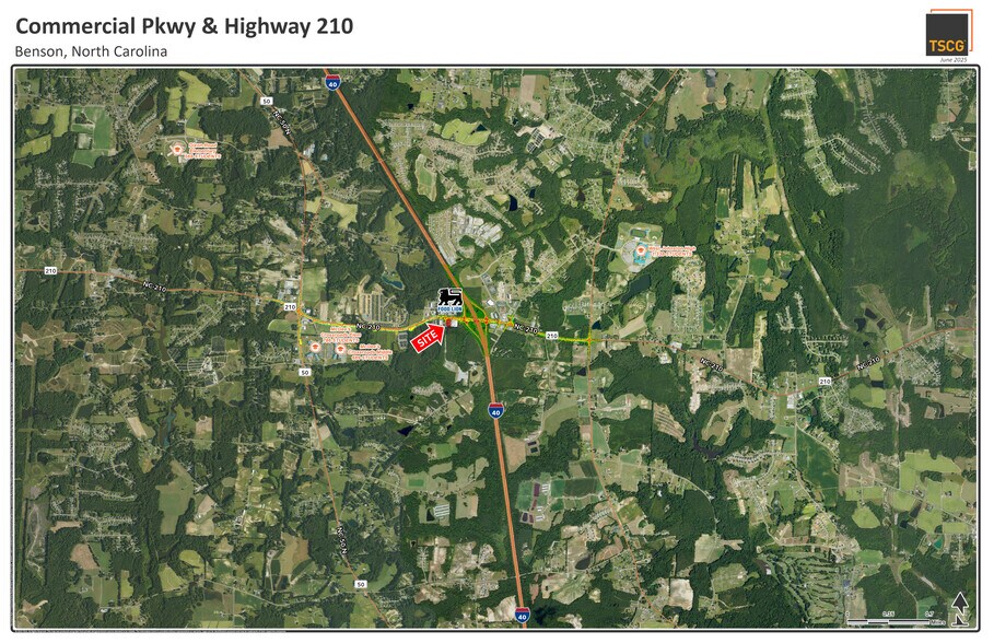 More Photos Of Commercial Pky @ NC-210, Benson Land For Lease