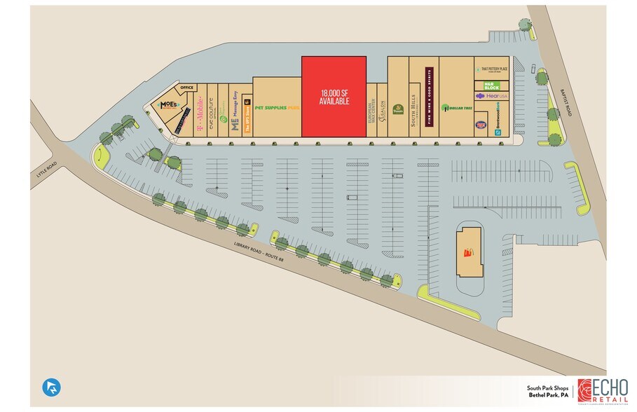 More Photos Of 5209-5259 Library Rd S, Bethel Park Unknown For Lease