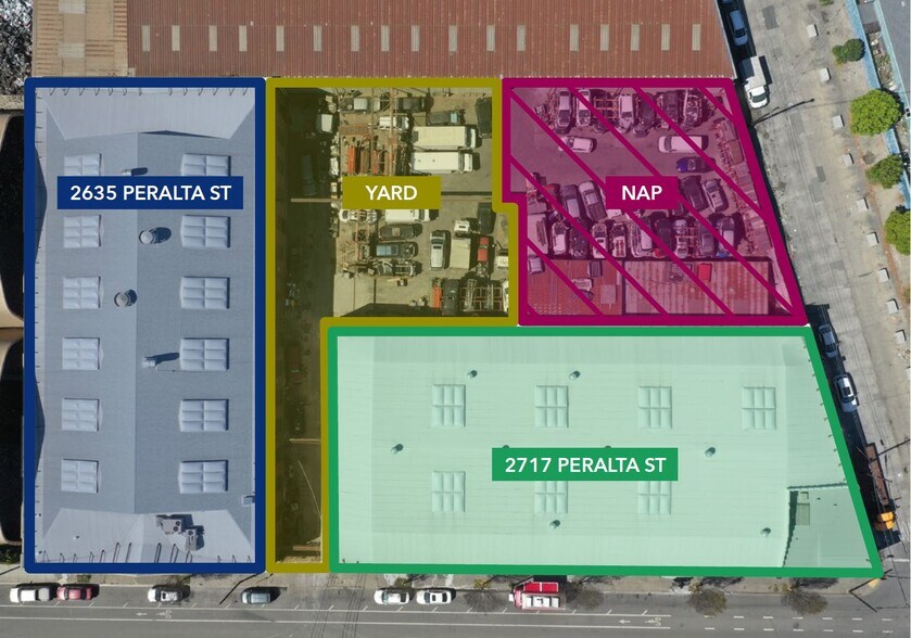 More Photos Of 2635-2717 Peralta St, Oakland Warehouse For Lease