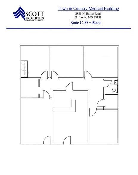 More Photos Of 2821 N Ballas Rd, Town And Country Medical For Lease