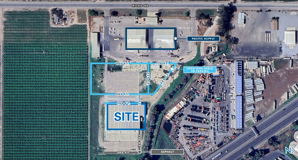 More Photos Of 30158 Road 68, Visalia Warehouse For Lease