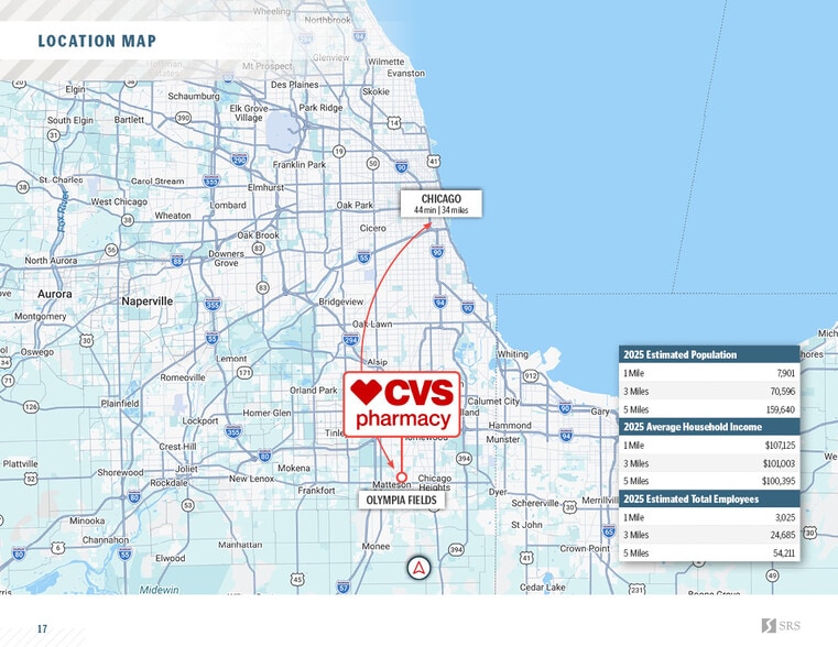 More Photos Of 3400 Lincoln Hwy, Olympia Fields Freestanding For Sale